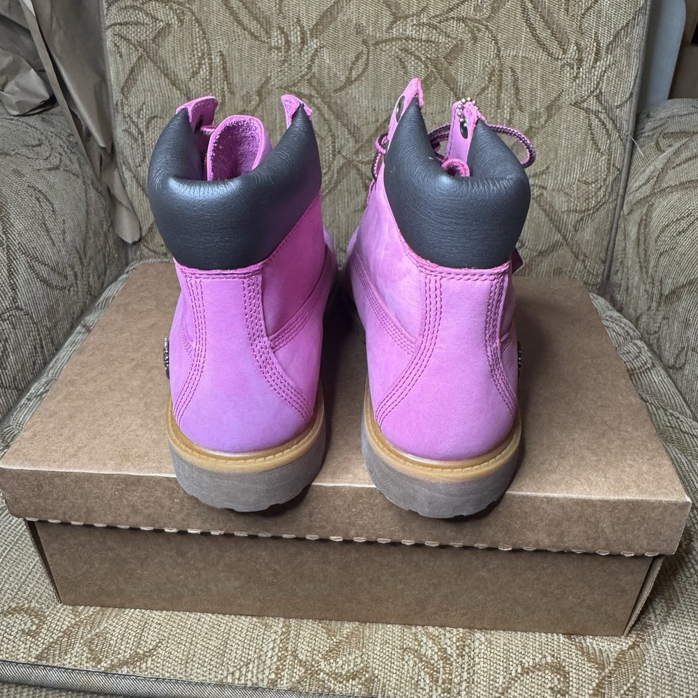 Breast Cancer Awareness Timberland‎ Boots Men's 7 - Picture 6 of 8